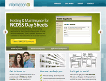 Tablet Screenshot of informationinc.net